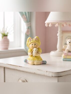 1984 Cabbage Patch Kids "Best Friends" Porcelain Figurine by Xavier Roberts